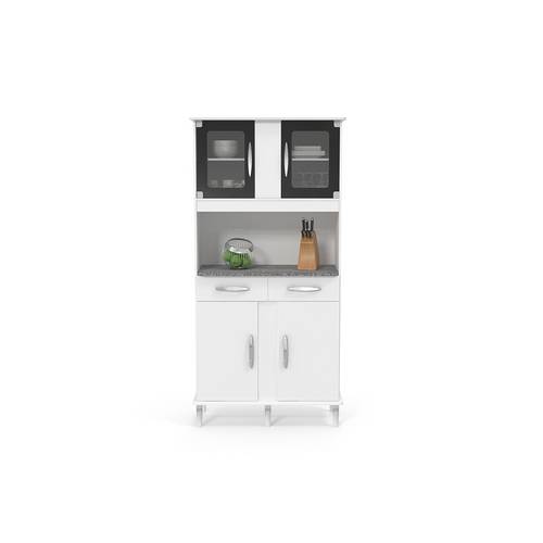 Armário de Cozinha Orion Branco - Móveis Jaci