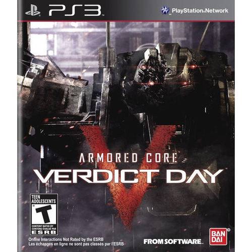 Armored Core Verdict Day - Ps3 - Int