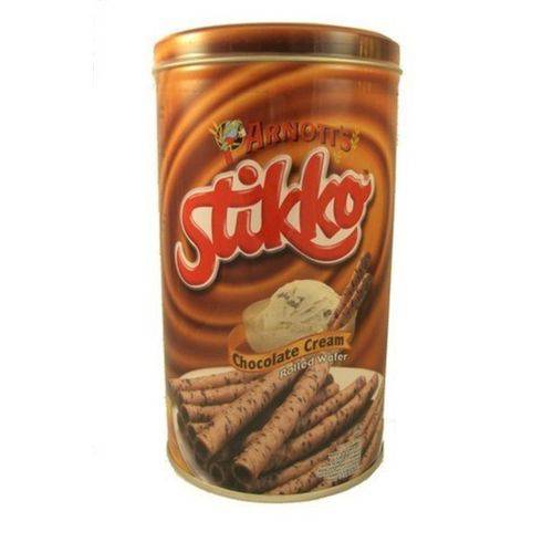Arnott's Stikko - Tubinhos Recheados com Chocolate Cremoso (330g)