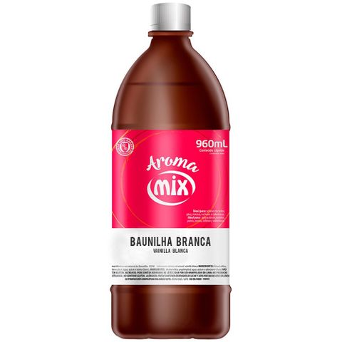 Aroma Baunilha 960ml Branca - Mix
