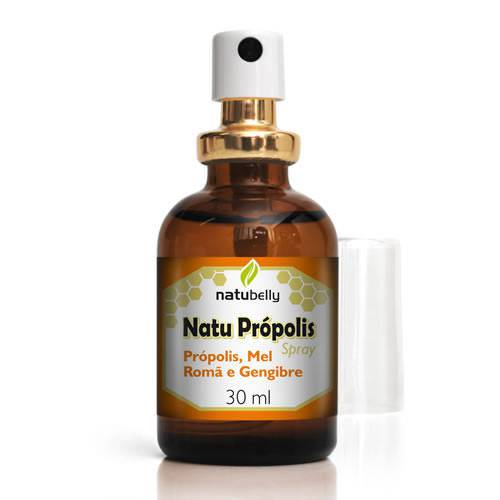 Aromat. Bucal Mel&propolis - Roma/gengibre 30ml Natubelly