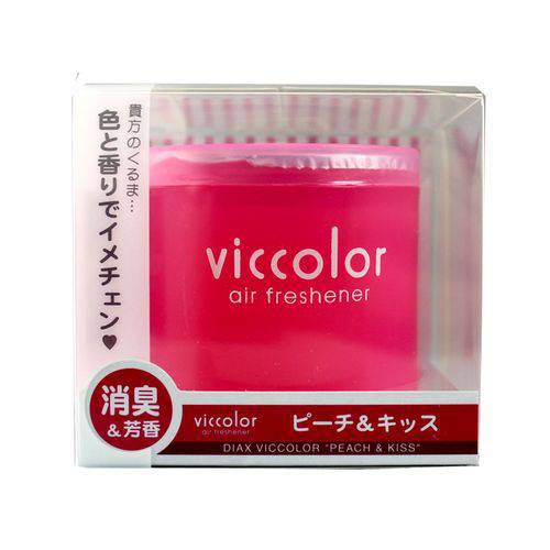 Aromatizador de Carro Importado Air Freshner Peach Kiss Viccolor - Diax 85g