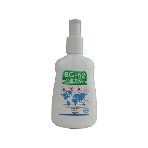 Aromatizante Bactericida Desinfetante Bg 62 Ambiente - 250ml
