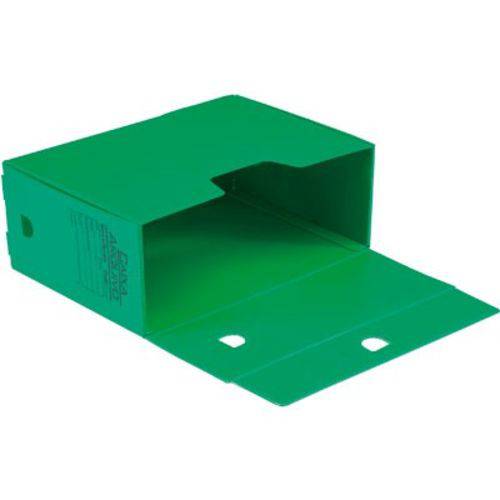 Arquivo Box 250x130x350mm Verde Pt 5 Un