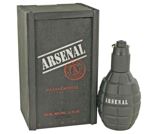 Arsenal Black Men de Guilles Cantuel Eau de Parfum 100 Ml