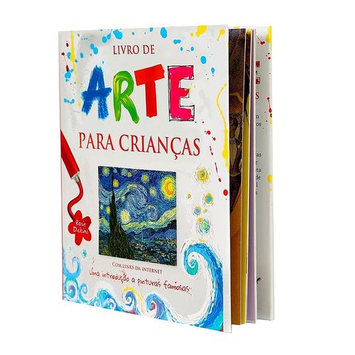 Arte - Livro de Arte para Crianças - Capa Dura - Rosie Dickins