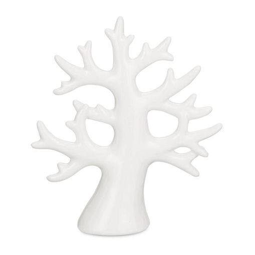 Árvore da Vida em Cerâmica Branca Pequena 8602 Mart