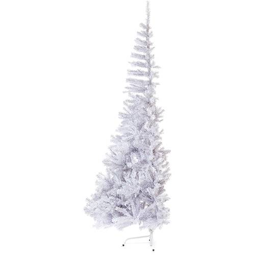 Árvore de Encostar Branca 2,1m - Christmas Traditions
