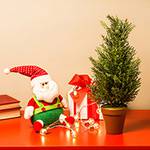 Árvore de Mesa com Cachepô, 43cm - Christmas Traditions