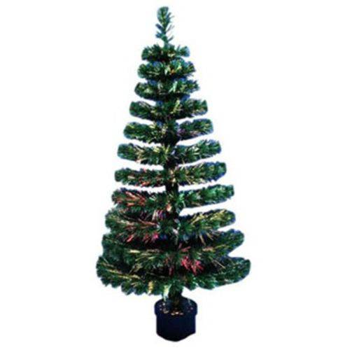 Árvore de Natal 1,50 Mts com Fibras Óticas e Leds Coloridos