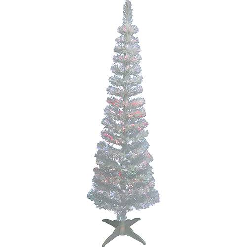 Árvore de Natal com Fibra Ótica Branca 1,80m - Christmas Traditions