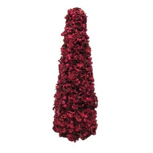 Árvore de Natal Cone Vermelha 55cm - Woldmack