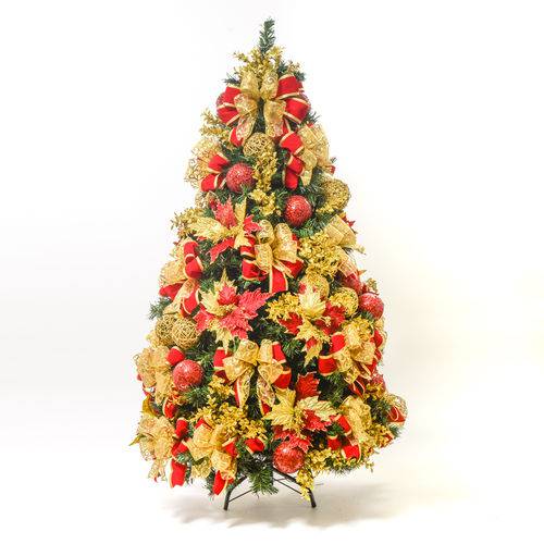 Árvore de Natal Decorada 547 Hastes 1,50m C/94 Enfeites