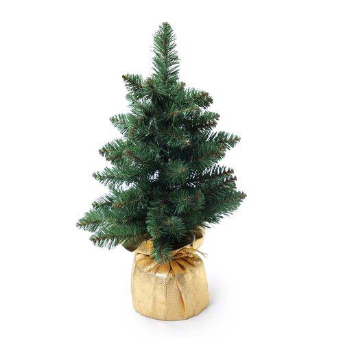 Árvore de Natal Mini Pinheiro 45cm 55 Hastes Verde