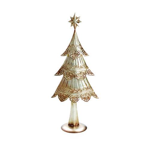 Árvore de Natal Ouro em Metal - Cod. Cromus: 1551839