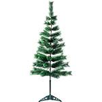 Árvore Tradicional Flocada 1m - 37 Galhos - Orb Christmas