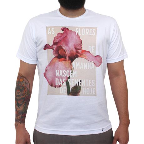 As Flores de Amanhã - Camiseta Clássica Masculina