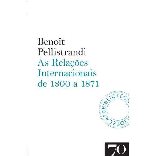 As Relacoes Internacionais de 1800 a 1871