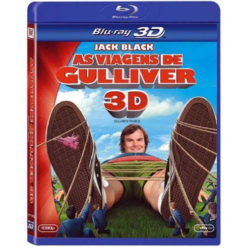 As Viagens de Gulliver - Blu-Ray 3D + Blu-Ray Filme Ação