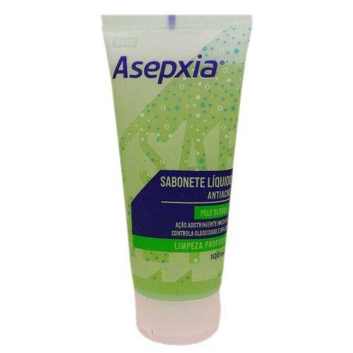 Asepxia Sabonete Limpeza Profunda 100ml