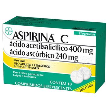 Aspirina C Bayer 10 Comprimidos