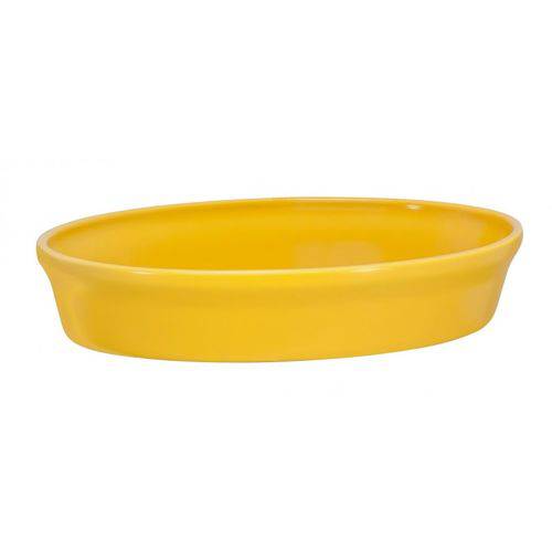 Assadeira Oval 24 X 16cm 1000ml - Amarelo - Ceraflame - Tommy Design
