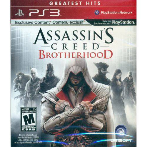 Assassin's Creed Brotherhood Greatest Hits - Ps3