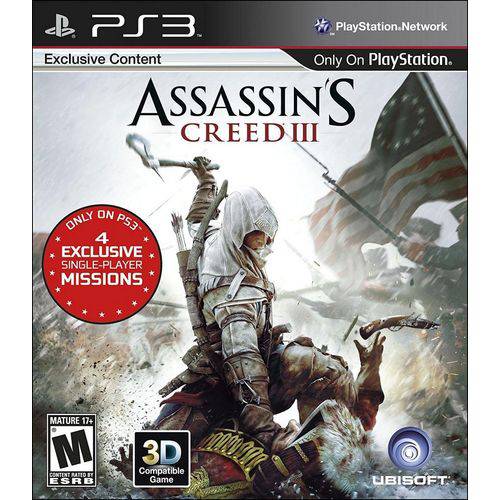 Assassin's Creed Iii 3 + 4 Exclusive Missions - PS3