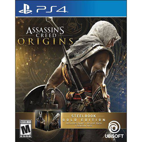 Assassins Creed Origins Steelbook Gold Edition - Ps4