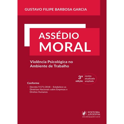 Assedio Moral Violencia Psicologica no Ambiente de Trabalho - Juspodivm