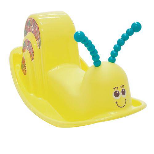 Assento Balanco em Plastico Infantil Dindon Amarelo