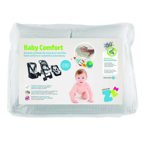 Assento Estofado de Visco para Carrinho Baby Comfort 40x60x5