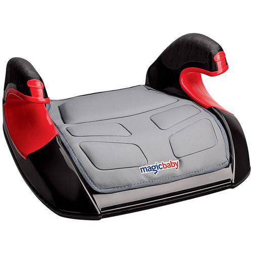 Assento P/ Auto Booster Conforto Cinza Magic Toys