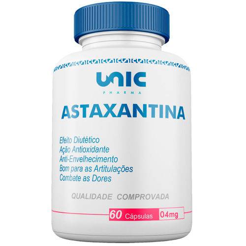 Astaxantina 4mg 60 Cápsulas Unicpharma
