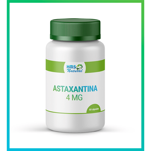 Astaxantina 4mg Cápsulas Vegan 60cápsulas