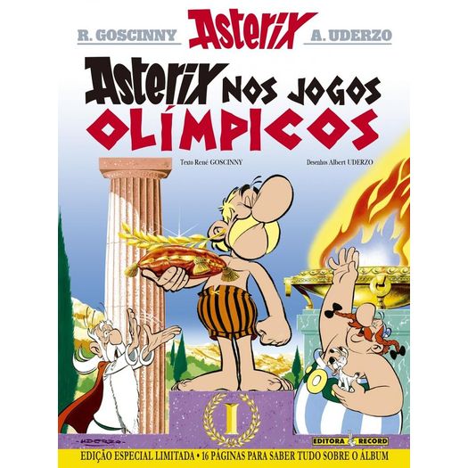 Asterix Nos Jogos Olimpicos - Edicao Especial Limitada - Record