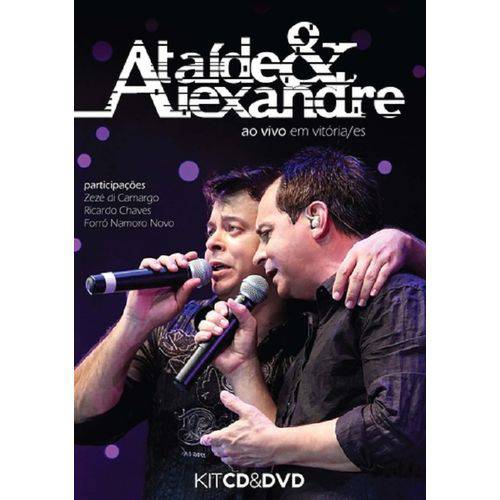 Ataíde & Alexandre ao Vivo em Vitória/Es - DVD + Cd Sertanejo
