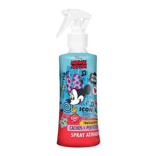 Ativador Cachos Perfeitos Minnie Mouse Spray 200ml