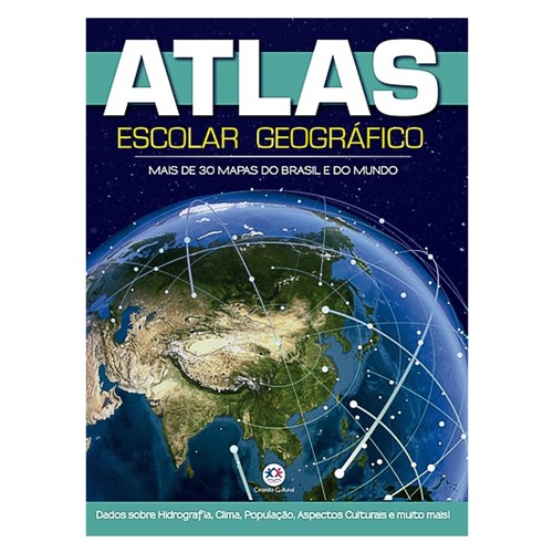 Atlas Geográfico Escolar 2017 48 Páginas-Ciranda Cultural