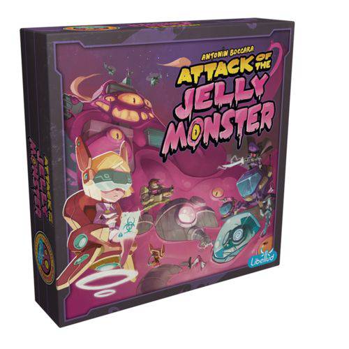 Attack Of The Jelly Monster - Board Game - Galápagos