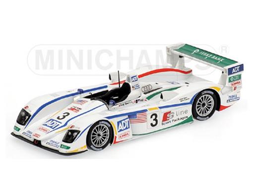 Audi: R8 - Kristensen / Lehto / Werner - 24h Le Mans 2005 - 1:43 - Minichamps 400051303
