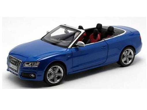 Audi: S5 Cabriolet (2009) - Azul - 1:18 188361