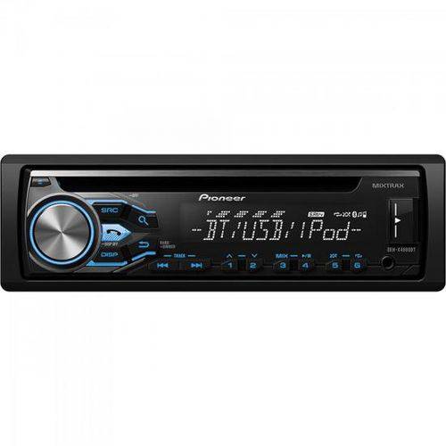 Auto Rádio Cd/USB/Am/Fm/Bluetooth Deh-X4880BT Preto Pioneer