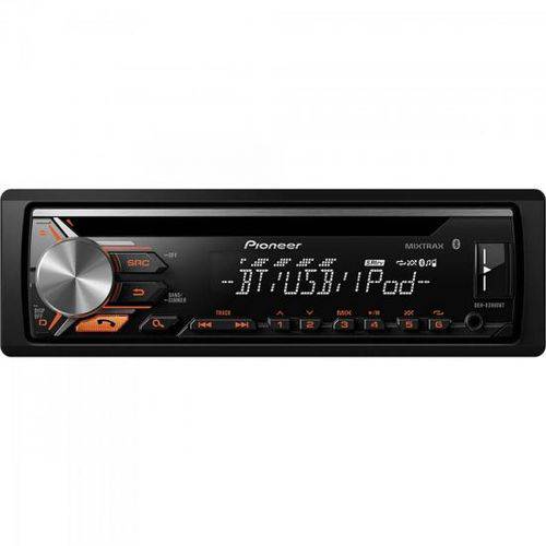 Auto Rádio CD/USB/SD/AM/FM/Bluetooth DEH-X3980BT Preto PIONEER