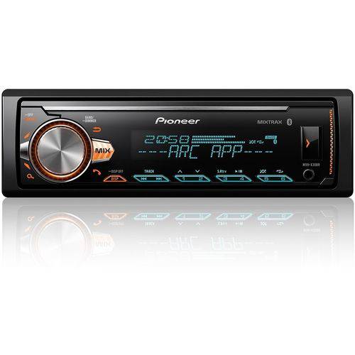 Auto Radio Mp3 Pioneer Mvh-x30br Flashing Light Bluetooth