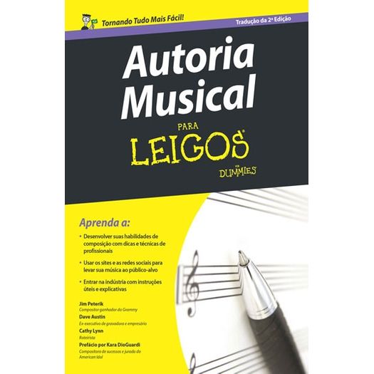Autoria Musical para Leigos - Alta Books
