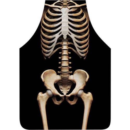 Avental Divertido e Personalizado: Esqueleto