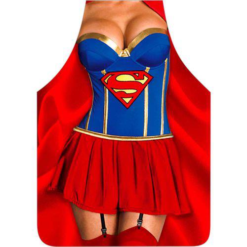 Avental Divertido e Personalizado: Supergirl