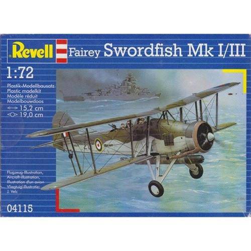 Aviao Biplano Fairey Swordfish Mki/Iii