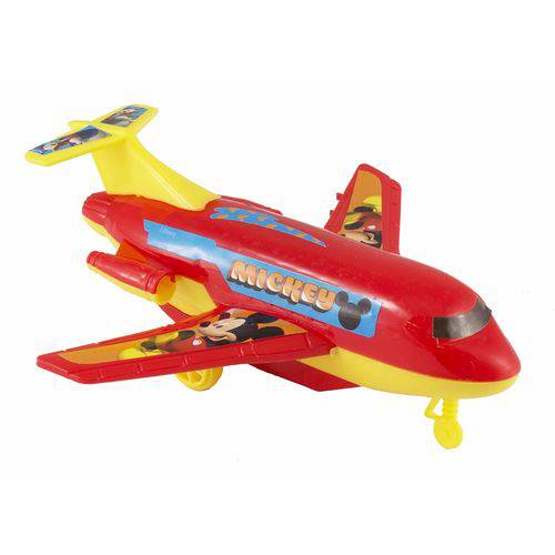 Avião de Fricção Mickey Etitoys Dy-173 - Vermelho
